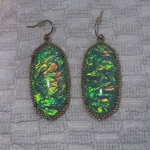 Replica Kendra Scott Danielle Gold Statement Earrings
